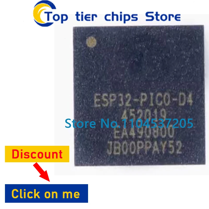 

10PCS/LOT ESP32-PICO-D4 ESP32-PICO ESP32 LGA