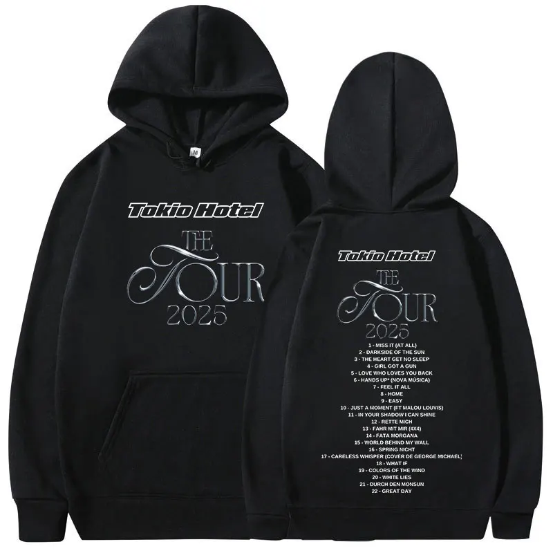 German Rock Band Tokio Hotel The Tour 2025 Hoodies Men Women