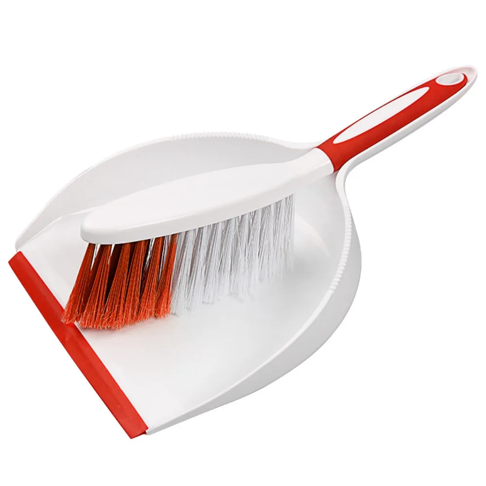 

Портативный эргономичный набор кистей для настольного компьютера, износостойкая противоскользящая ручка, автомобильный совок, утолщенная, простая в использовании, комбинированная клавиатура с метлой