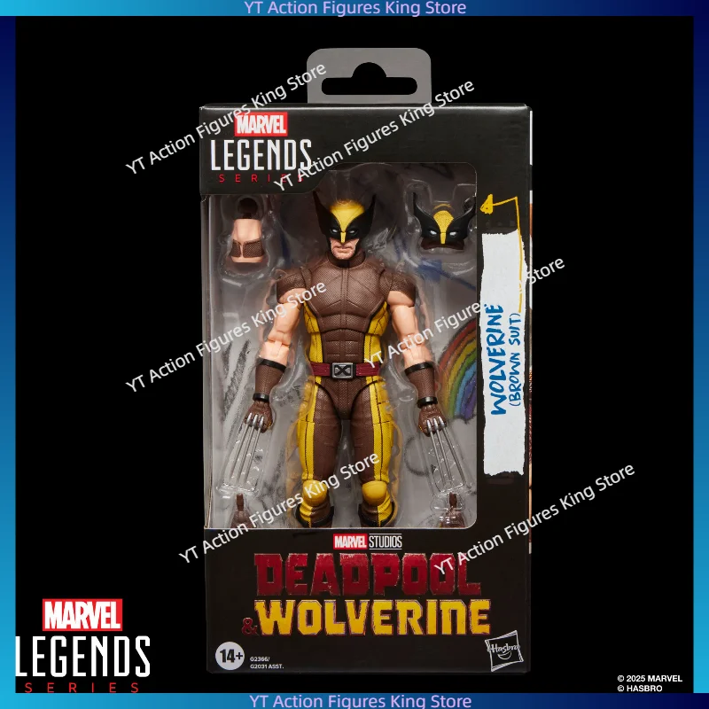 In Stock Hasbro MARVEL LEGENDS Cowboy Deadpool, Wolverine X23 Blade Action Figure Toy Collection Gift - view 3