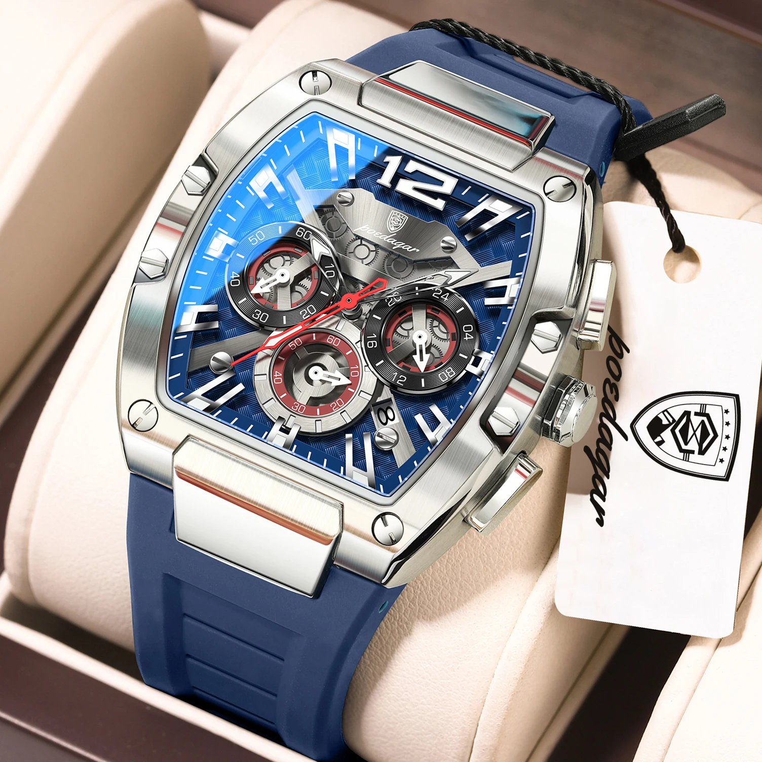 포에다가 패션 오리지널 남성용 시계 야광 방수 날짜 표 - Patek Philippe Watch Nautilus 리뷰 및 가격