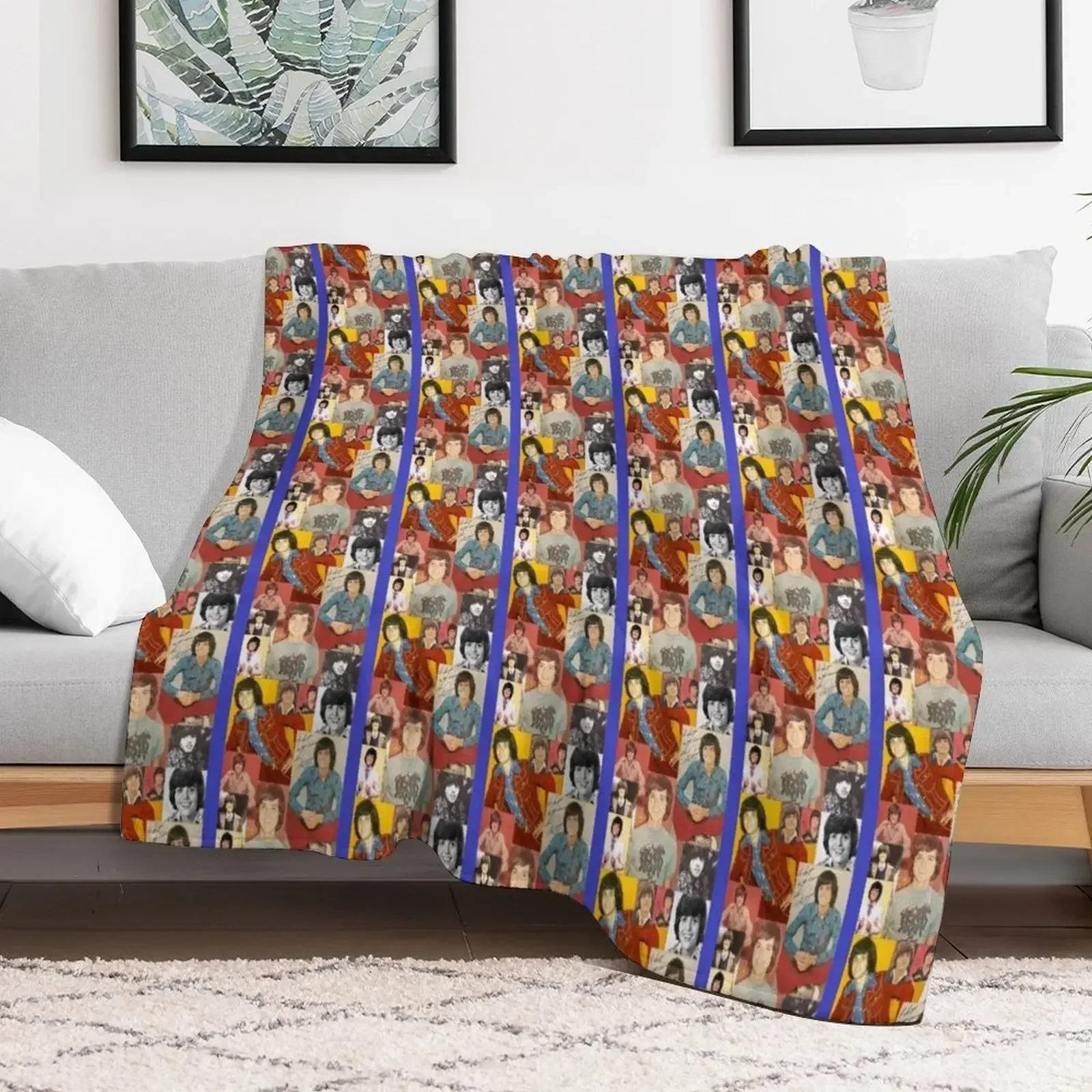 

Donny Osmond Collage Throw Blanket Camping Picnic Blankets Single Soft heavy to sleep Blankets