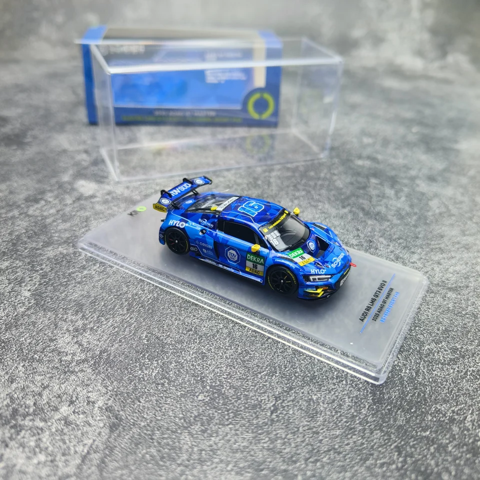 KiloWorks 1:64 R8 LMS GT3 EVO II 2025 Aolly car model Metal static
