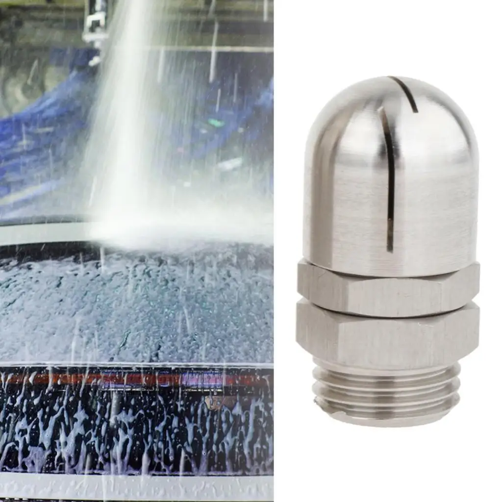 304 Stainless Steel Rotary Spray Ball 360 Rotatable Cleaning Tool for Small Tank Barrel 1/4 Inch