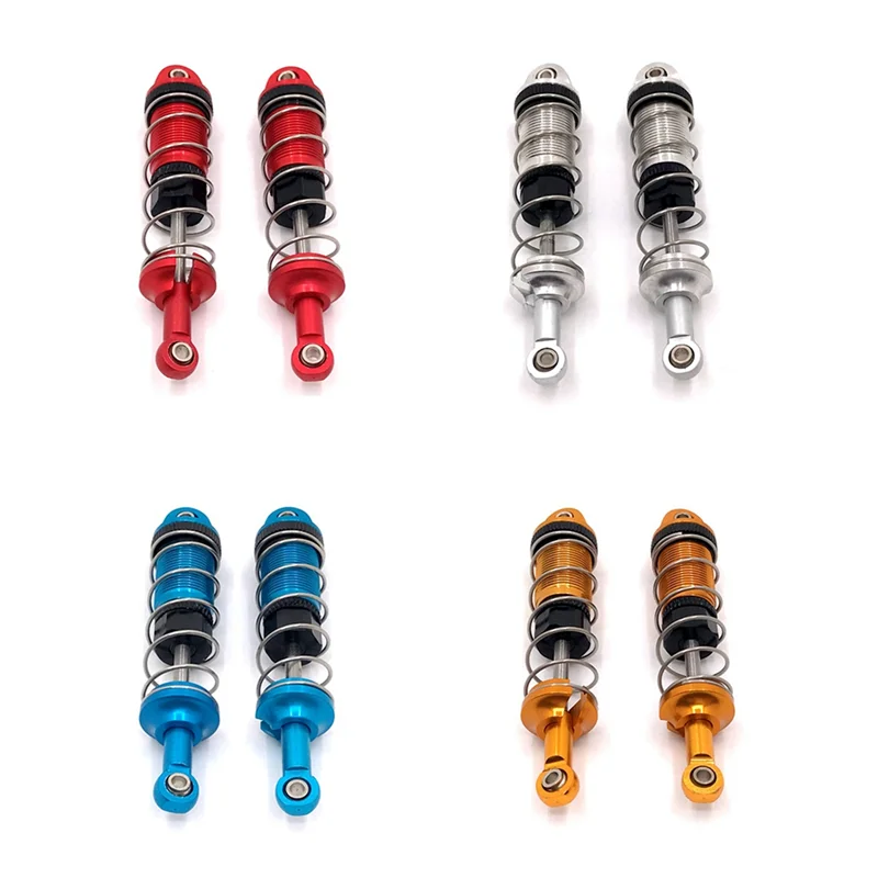 

Superior Quality-4Pcs Metal Shock Absorber Damper For SCY 16101 16102 16103 1/16 RC Car Upgrades Parts Accessories