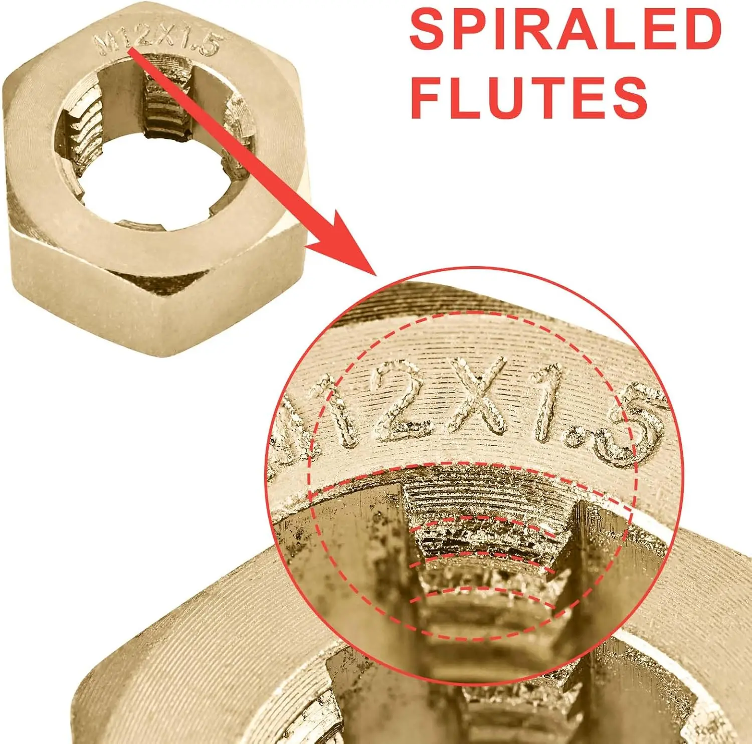 42-Piece Thread Chaser Set, Thread Restorer Rethreading Kit, Thread Repair Tool with UNF UNC and Metric Sizes