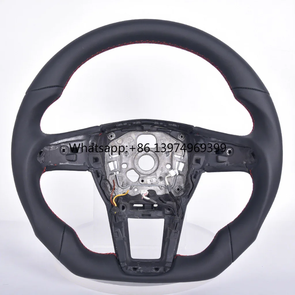 Low Price Leather Steering Wheel in Stock for Audi Q7 4L A4 B7 C7 RS6 A6L B9 A3 S Line S5 B8 A5 B8