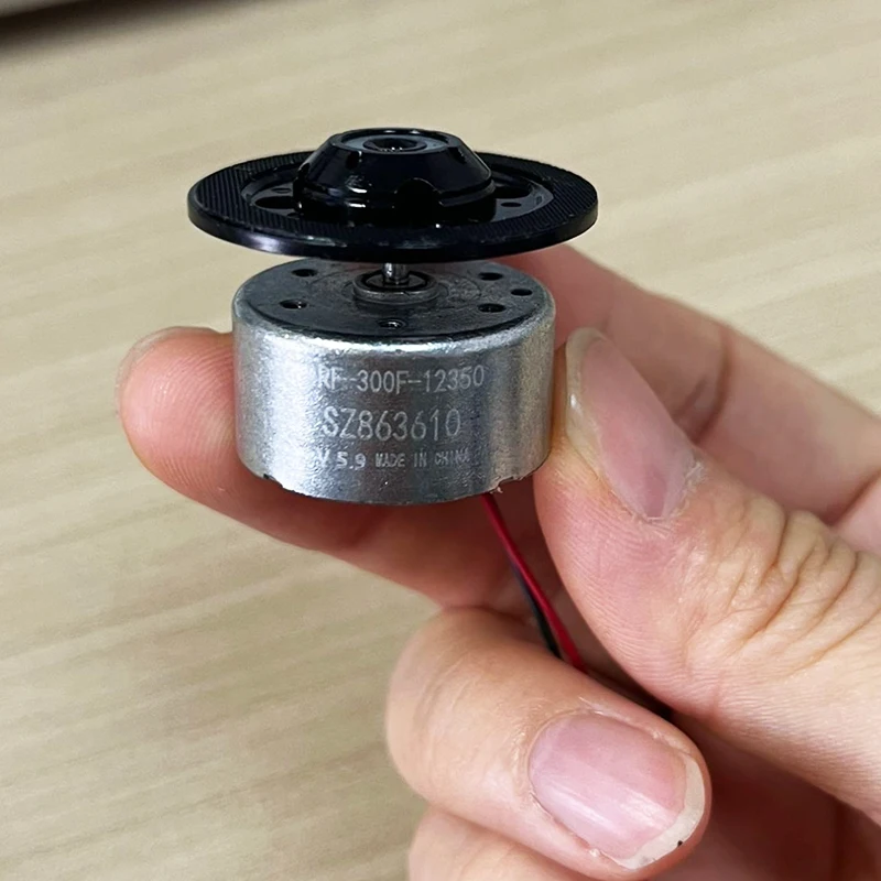 

DC 5.9V Micro Ray Spindle Motor RF-300F-12350 T Electric Motor Diameter 24mm for CD DVD Player
