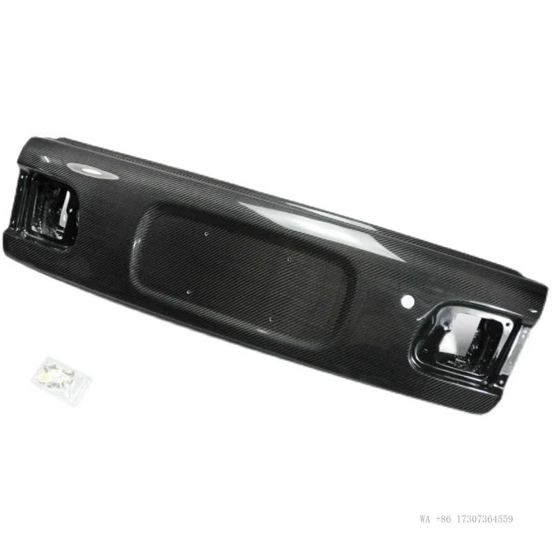 Hot 92-95 suitable for Honda Civic EG carbon fiber modification parts, trunk lid, tailgate panel view 3