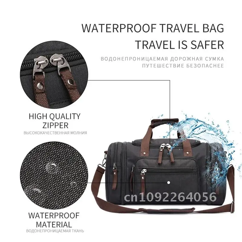 

MARKROYAL Water-repellent Waterproof Men Travel Bags Carry On Large Hand Soft Duffle Capacity For Bag Bags Weekend Women Luggage