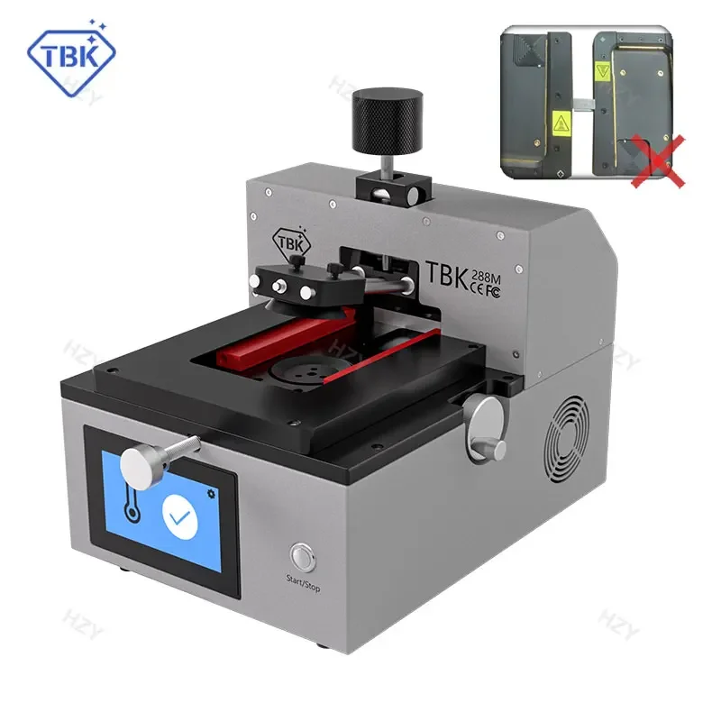 TBK 288M/H Elektrische Bildschirmentfernungsmaschine für Apple iPhone – Praxisgetestet und Empfohlen
