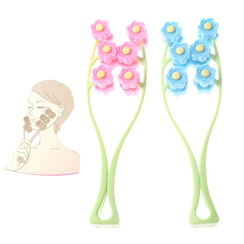 Neck Face Roller Slim Massage Facial Massager Slimming Remove Double Chin Tool