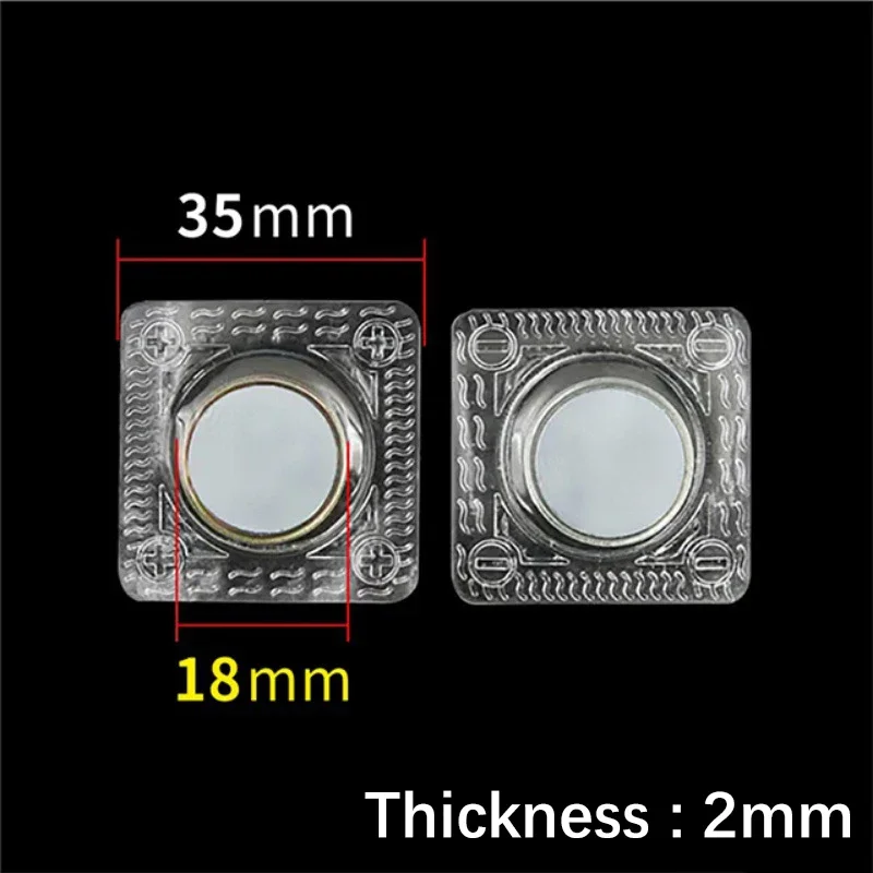 5Pairs PVC Invisible Hidden Metal Strong Magnetic Snaps Button Invisible Sew Magnetic Magnet Fastener For Handbag Clothing ﻿