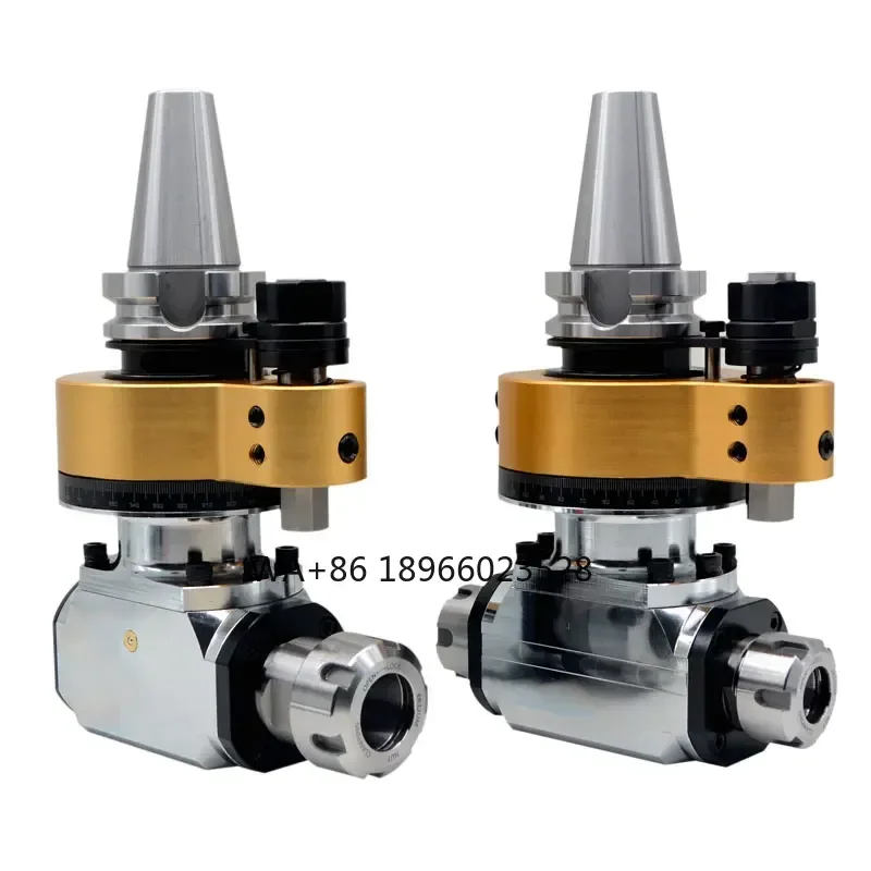 

Side Milling Head BT40BT50-ER25 32 40CNC Side Washing Angle Head Bidirectional Output Side Milling Head