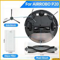 A61I 21PCS Replacement Accessories Parts For AIRROBO P20 Robot Vacuum Cleaner Main Roller Side Brushes Hepa Filters Cleaning Bru