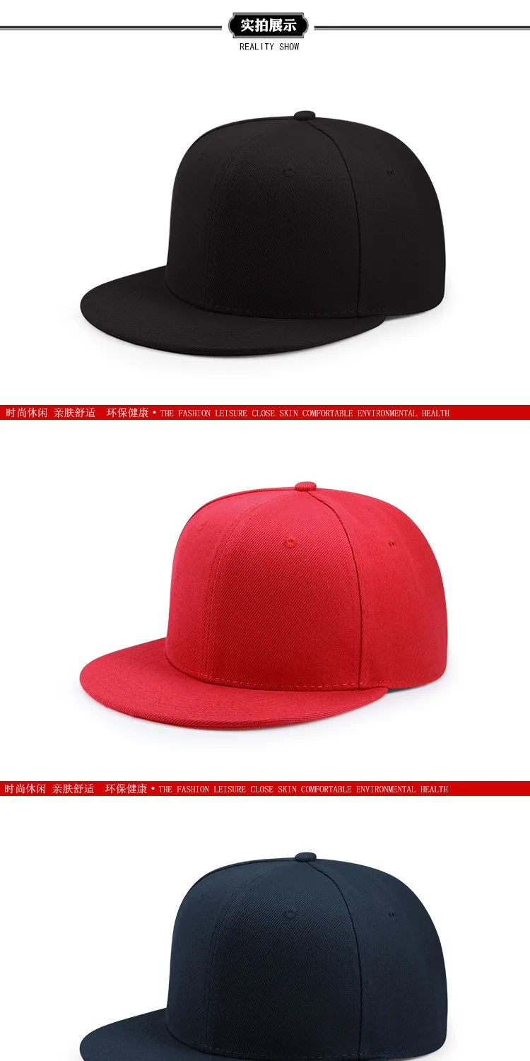 Big Bone Man Plus Size Baseball Caps Erwachsene Flat Peak Hip Hop Fitted Hat Männer Frauen Große Größe Snapback Cap Größe 6 3/4 bis Größe 8 – Detail 13