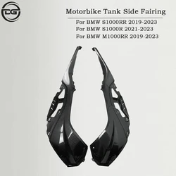 Motorcycle Tank Side Fairings ABS carbon fibre Kit Panels Covers For BMW S1000RR 2019-2023 S1000R 2021-2023 M1000RR 2022-2023