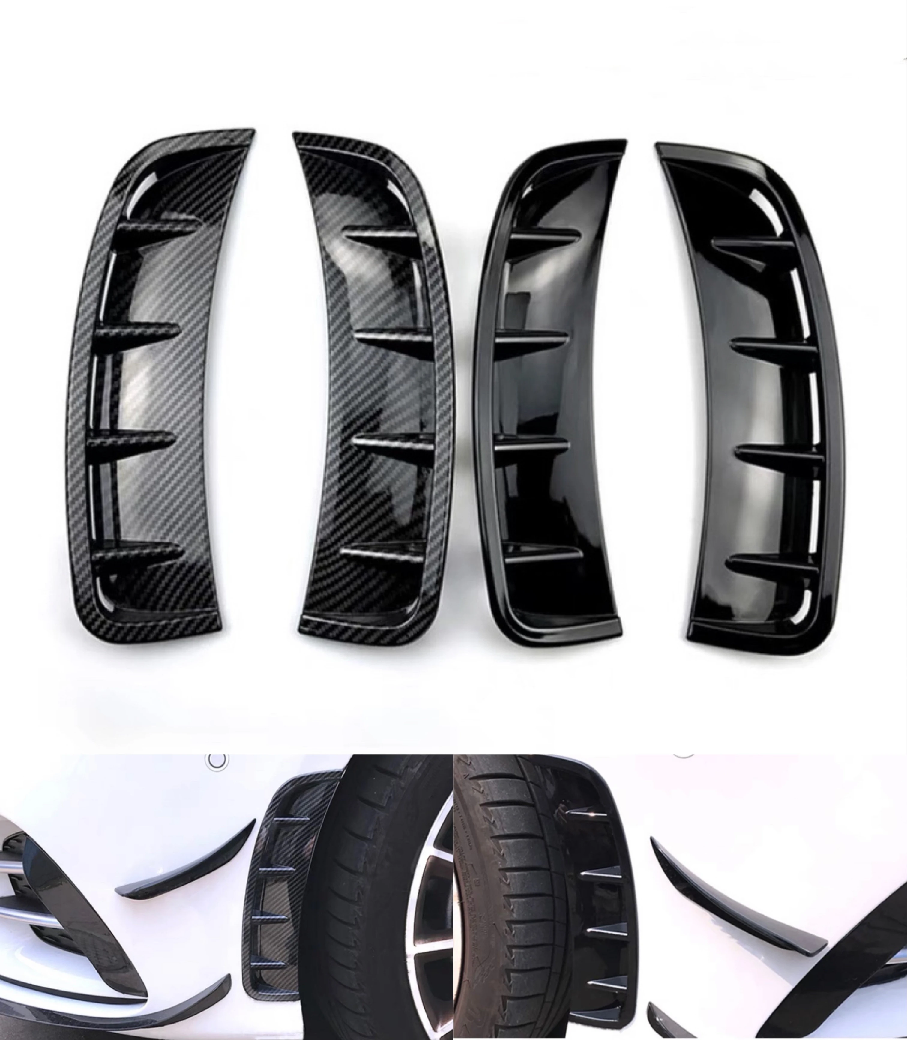 

For Mercedes-BENZ A-Class W177 A200 A250 A220 A35 AMG Sport Car Front Wheel ABS Air Vent Hood Fender 2019 2020 2021