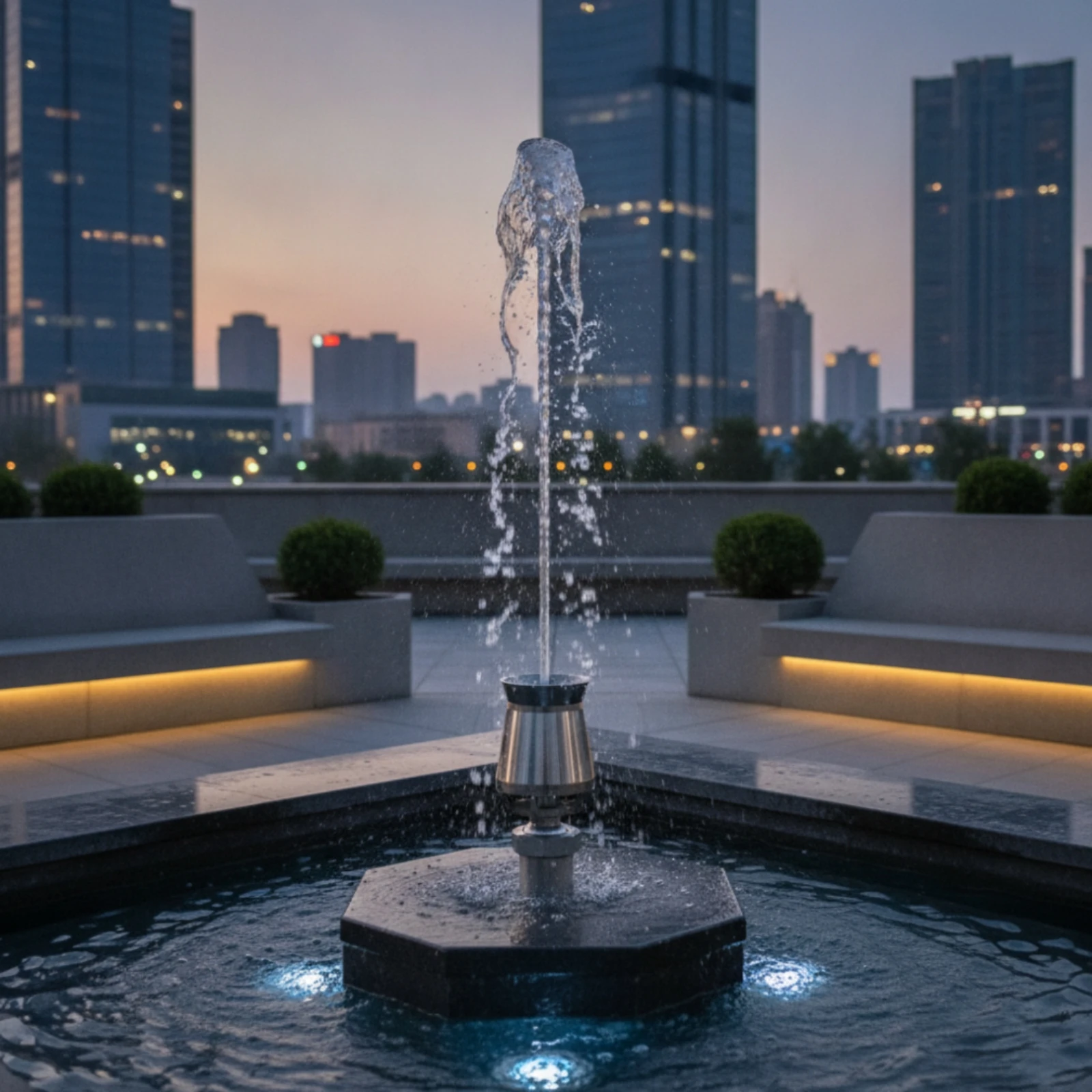 Icespire Sprinkler Nozzle Corrosion Resistant Ice Tower Spray Nozzle Decorative Sprinkler Compact Garden Hardware Vertical
