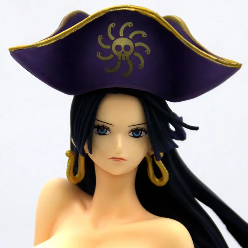 23CM FLAG DIAMOND SHIP Boa Hancock Makaizou 18+ NSWF Collection PVC Anime Action Figure A-0216