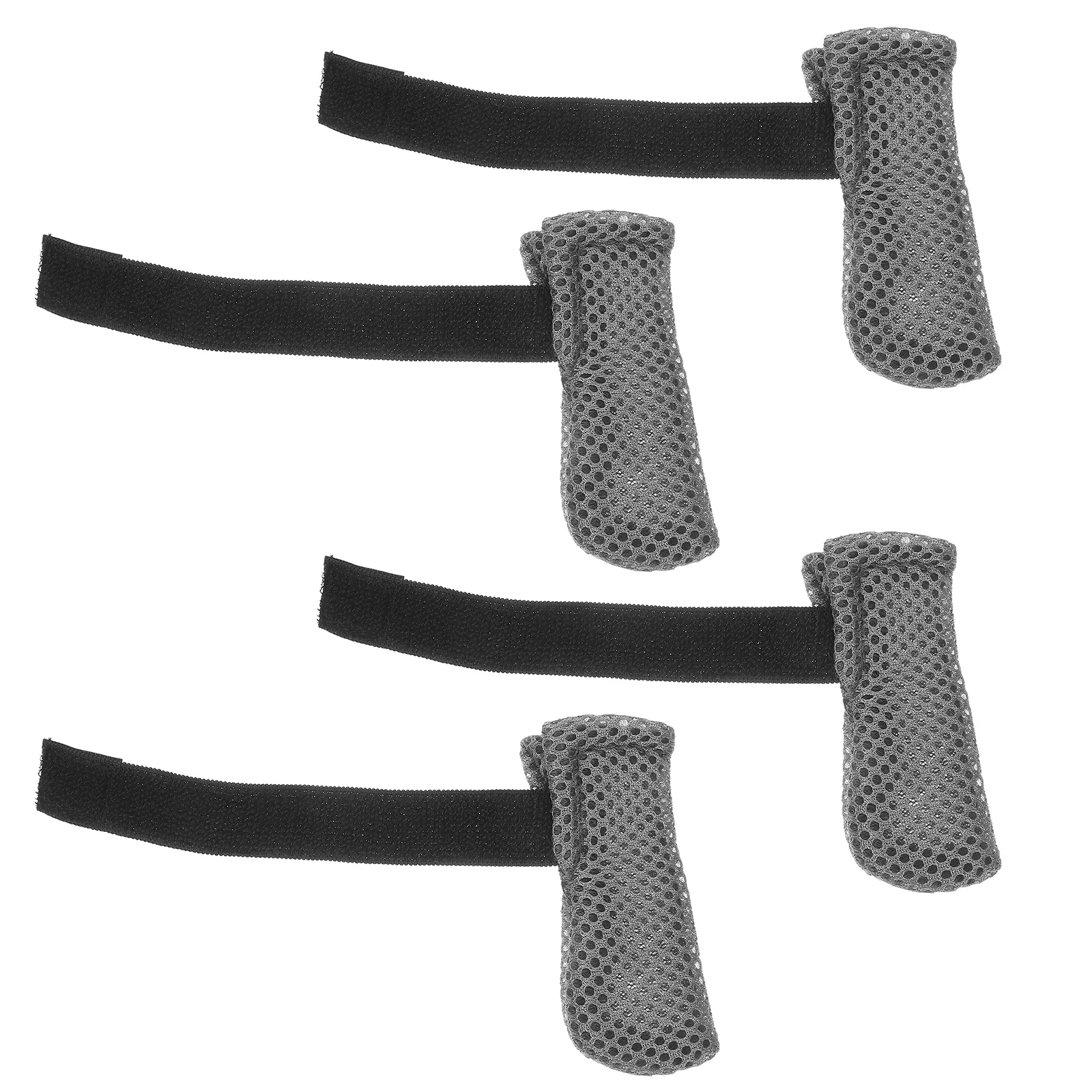 

4pcs Paw Protector Non Slip Bathing Boots Lightweight Gray M For Small Dogs Cats Summer Walking Grooming Protection Booties Cat