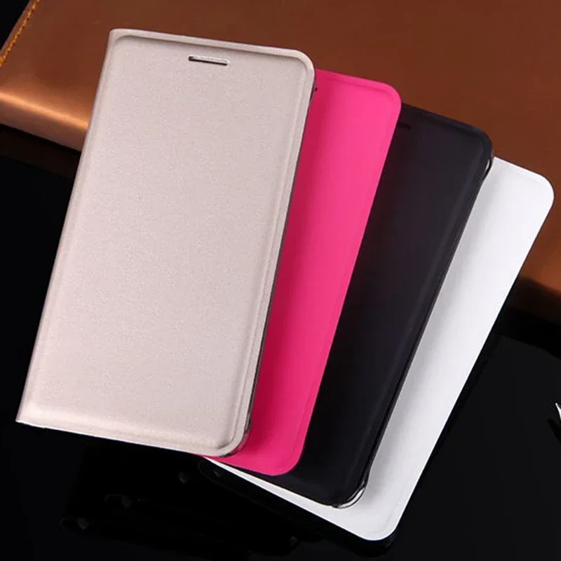 Slim PU Leather  Wallet Case Flip Cover With Card Holder Phone Back Cases For Samsung Galaxy J7 2016 J710 J710F J710H J710M