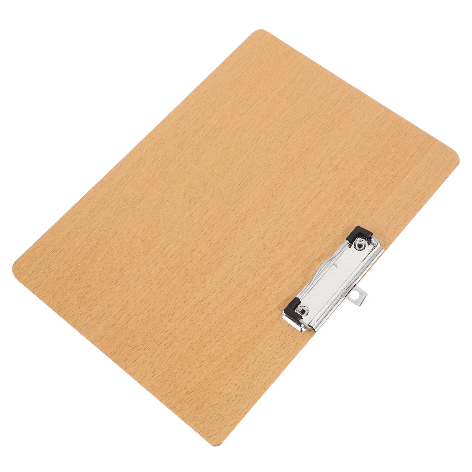 

A4 Density Board Clipboard Heavy Duty Writing Pad Smooth Surface Metal Clip for Artists Students Office Use Document Holder