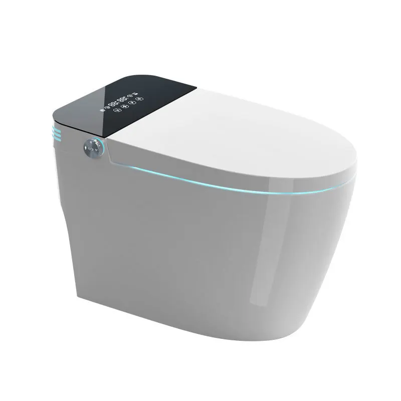 

Умный унитаз с функцией мгновенного смыва, автоматическим голосовым управлением, пенным затвором, без ограничений по давлению воды, оптом