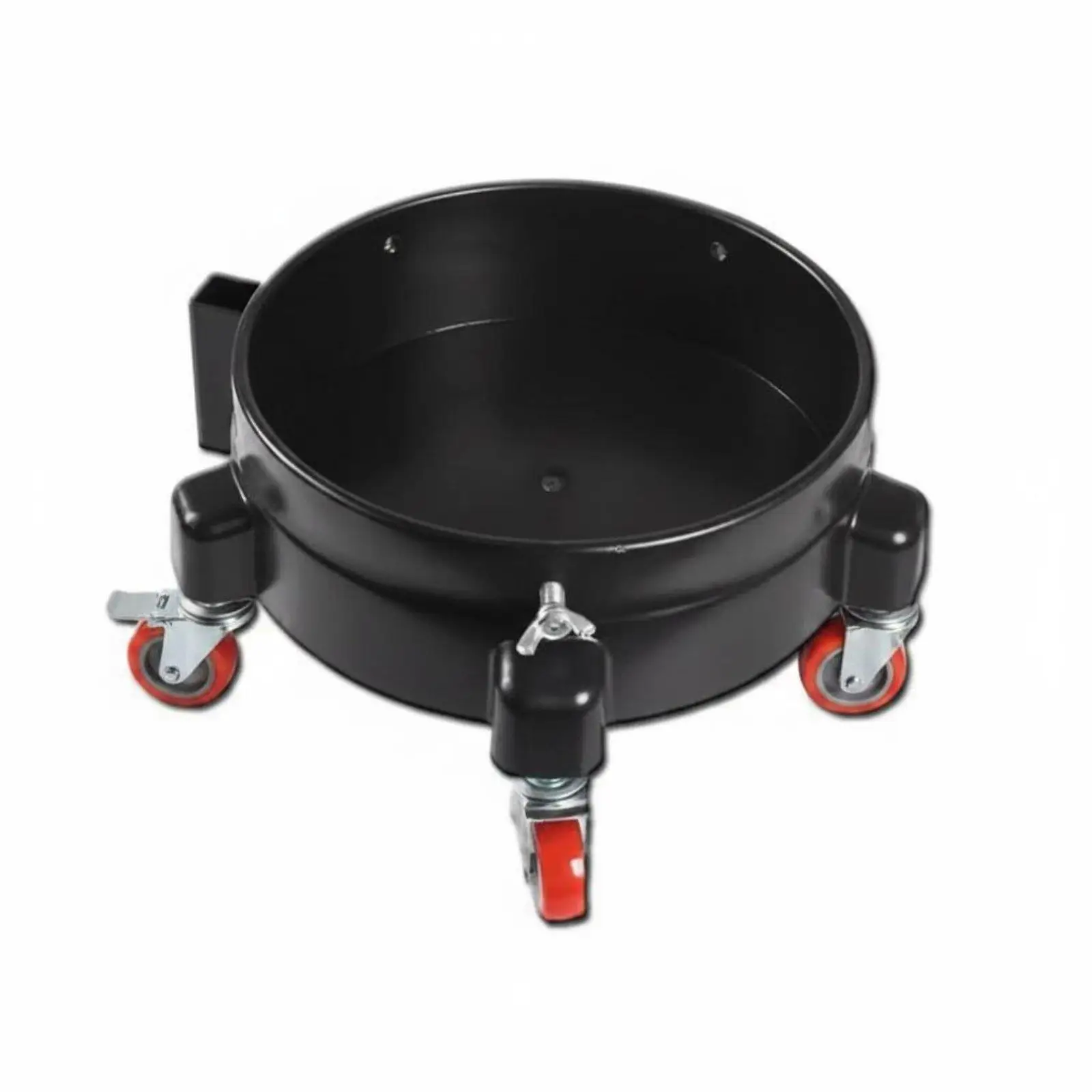 Portable Car Wash Bucket with Caddy Bag Wheel Type Heavy Duty Polypropylene Detailing Stand for Car Garage