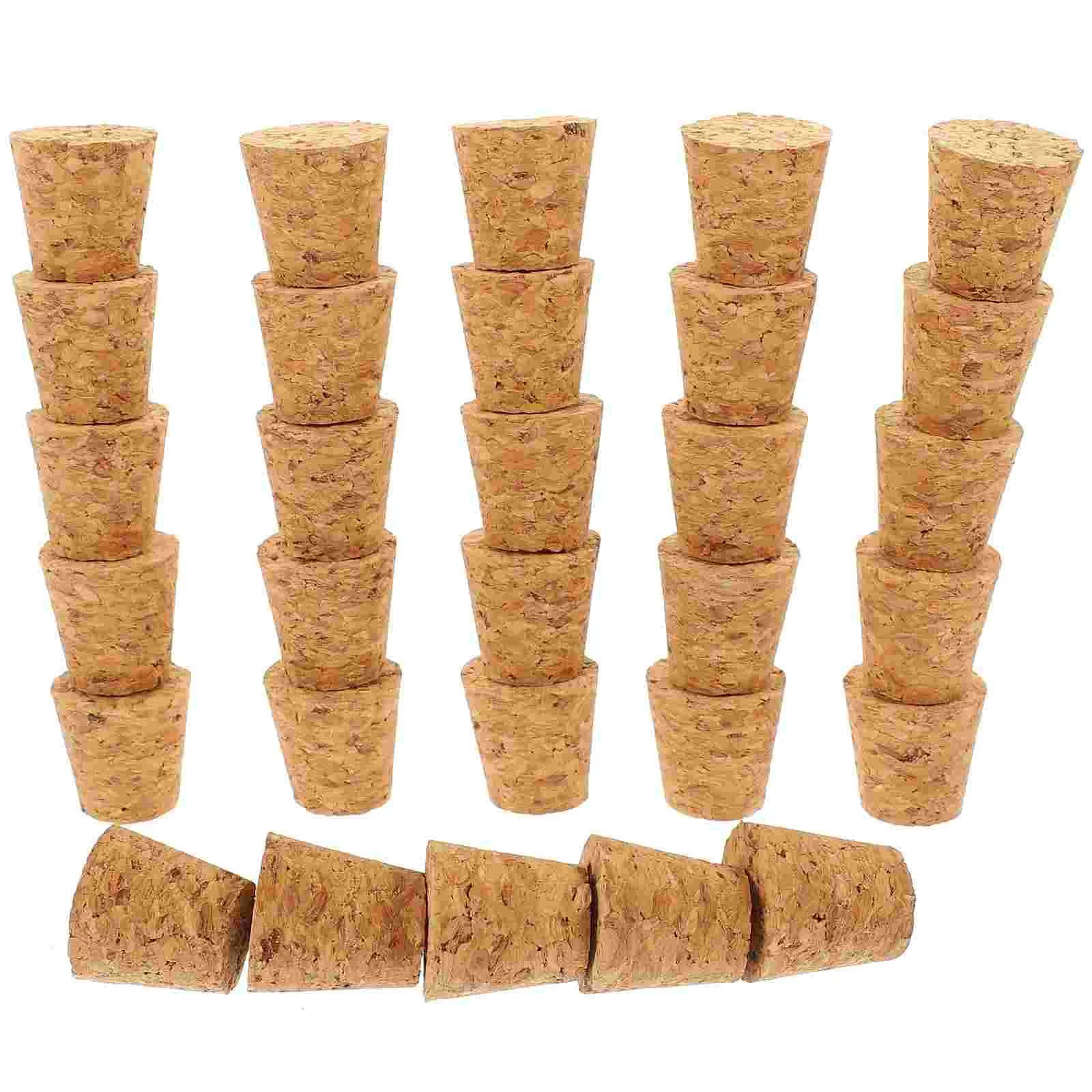 30 Pcs Glass Bottle Cork Sealing Cover Stopper Stoppers Party Beverage for Bottles Small Corks Corkboard