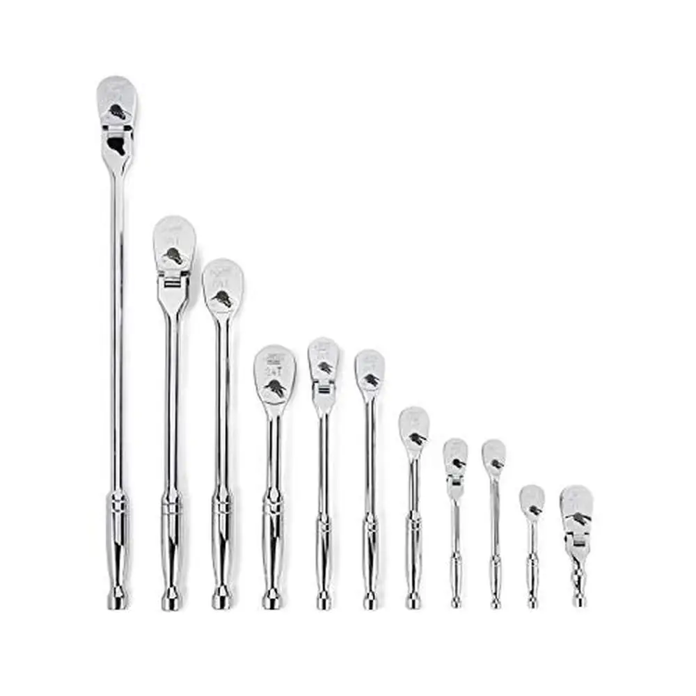 11 Piece Mixed Teardrop Ratchet Set 1/4