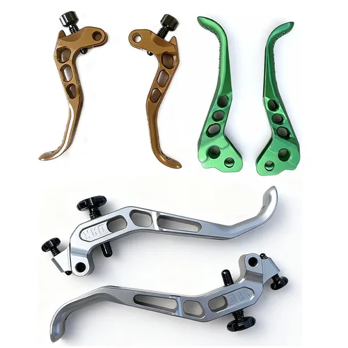 Imagen 2 del producto Palanca de freno de robleA adecuada para piezas de modificación de palanca de freno Shimano SRAM Magura, fresado de aluminio de aviación de alta resistencia