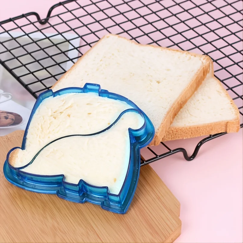 1pc Bread Cut, Sandwich Mold, Dinosaur Shaped Mold, 4.4''X4.6''