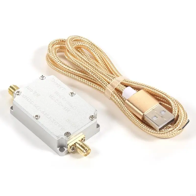 

D5BB Professional RF Amplifier, 32DB Across 1M-2GHz, Low Noise Design for Communication Radio Receivers