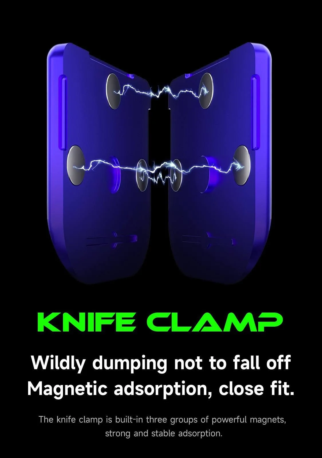 Clipe de lâmina magnética forte totalmente metálico MECÂNICO para evitar cortes e facilitar o uso de ferramentas auxiliares de lâmina e ferramentas de reparo