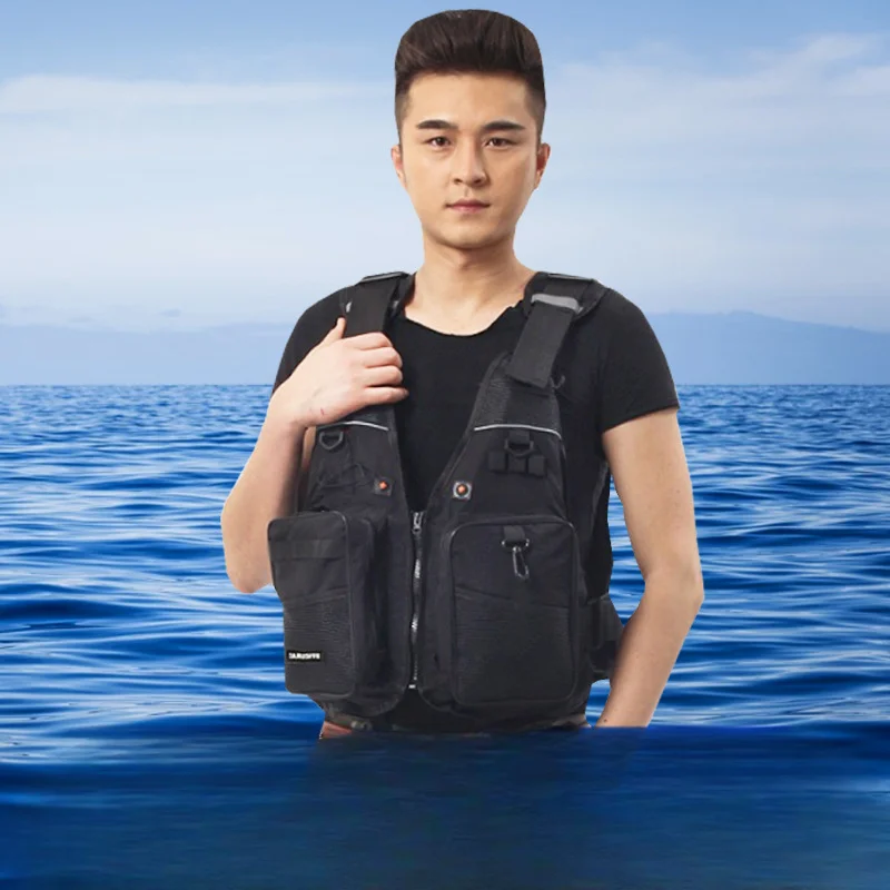 

Camouflage Sea Fishing Buoyancy Vest Outdoor Swimsuit with Adjustable Breathable Lifejacket Water Sports Surfing Vests Kayak