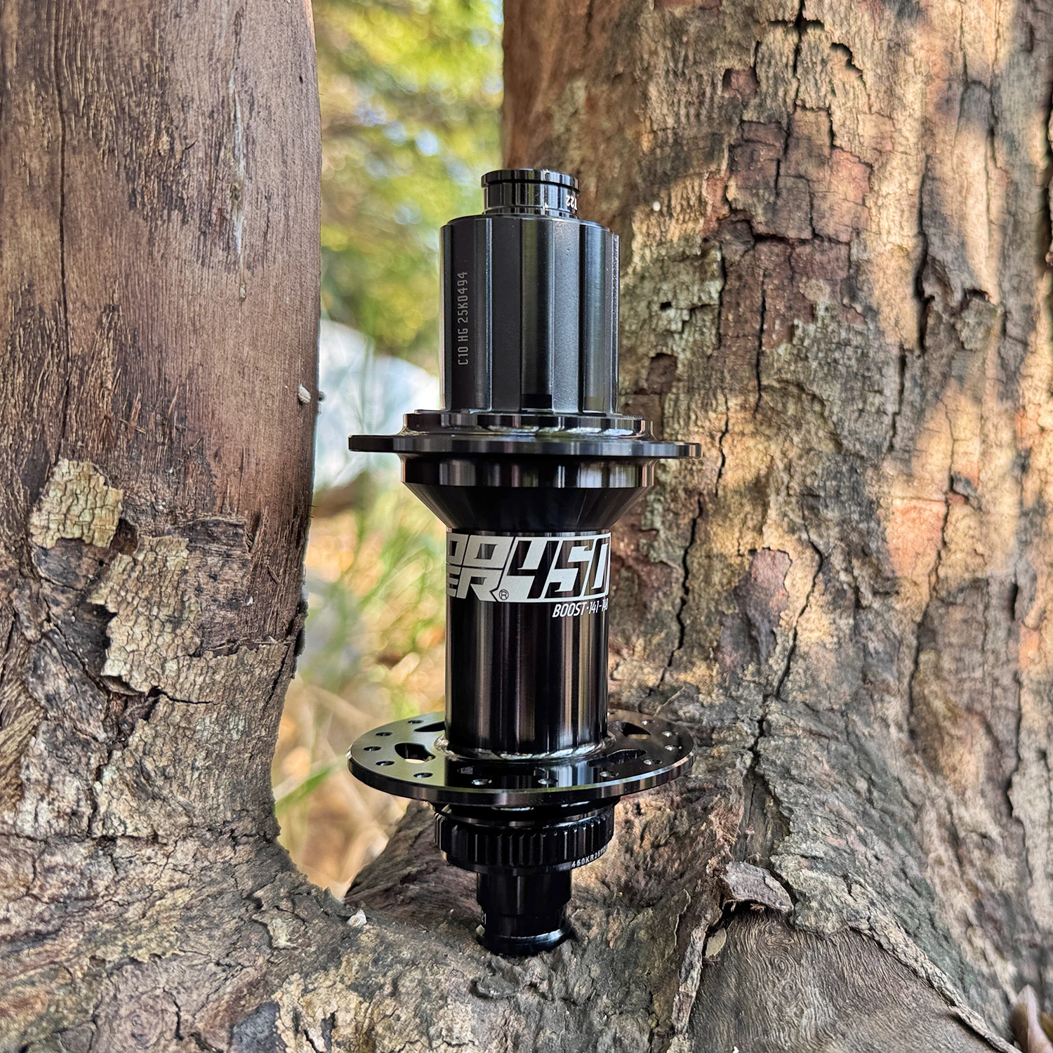 Koozer 450 Center Lock J-Bend Boost Hinterradnabe HG XD MS 8-12s 32 Loch Cr-Mo Stahlachse 5x141mm 12x148 Fahrradteile MTB Fahrradnaben – Detail 4