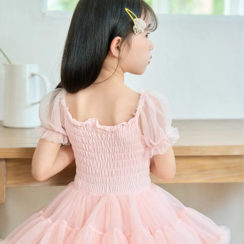 Prinzessinnenkleid für Babymädchen Sommer Tüllrock 2026 Neues TUTU-Kleid für Mädchen Party Abend Geburtstag – Detail 15