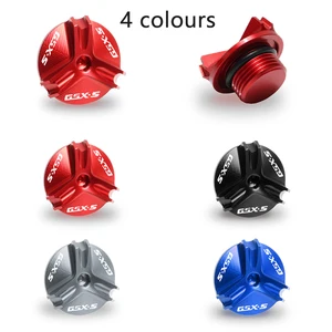 CNC Aluminiumöl-Fülldeckel, Ölstopfendeckel, Kraftstoffschraube, GSX-S 1000 GSXS 750 GSX S 1000 F Zubehör 10 Hauptverkaufsaufsetzung GSX S1000 - №1