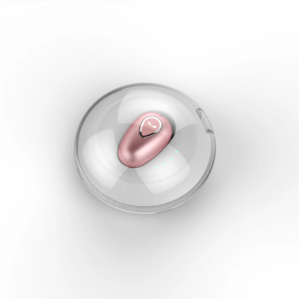 

1Pcs Wireless Rose Gold in-Ear Mini Earbud Sports Headphones Waterproof Portable Running Earpiece Mini Headset