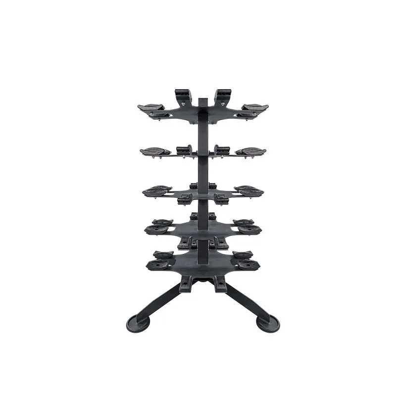 

Rotating dumbbell rack, multi-layer dumbbell rack for home gym, heavy-duty dumbbell display rack