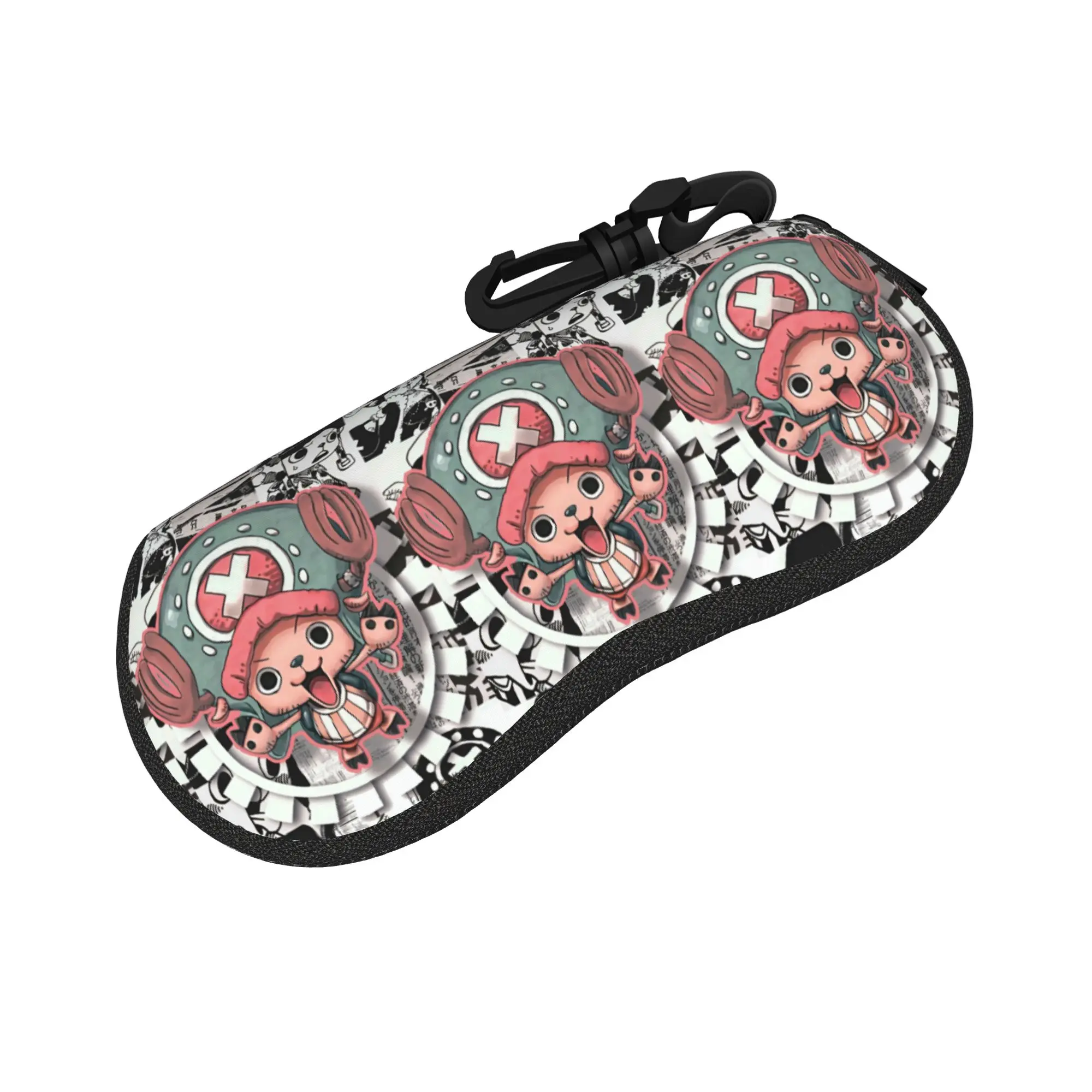 

Custom Chopper Japan Manga Eyeglass Glasses Case Men Women Soft Cartoons Sunglasses Protective Box