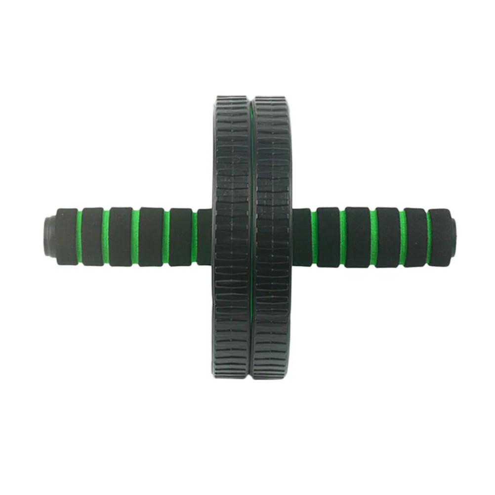 

Ab Wheel Wheels Green Non-Slip Handles Smooth Rolling Lightweight Compact Design for Core Muscle Toning