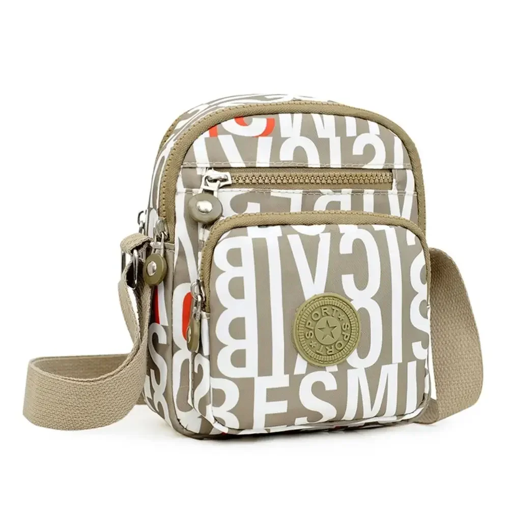 

Модная сумка через плечо из ткани Оксфорд для женщин, сумка через плечо для мобильного телефона на молнии, женская многофункциональная сумка