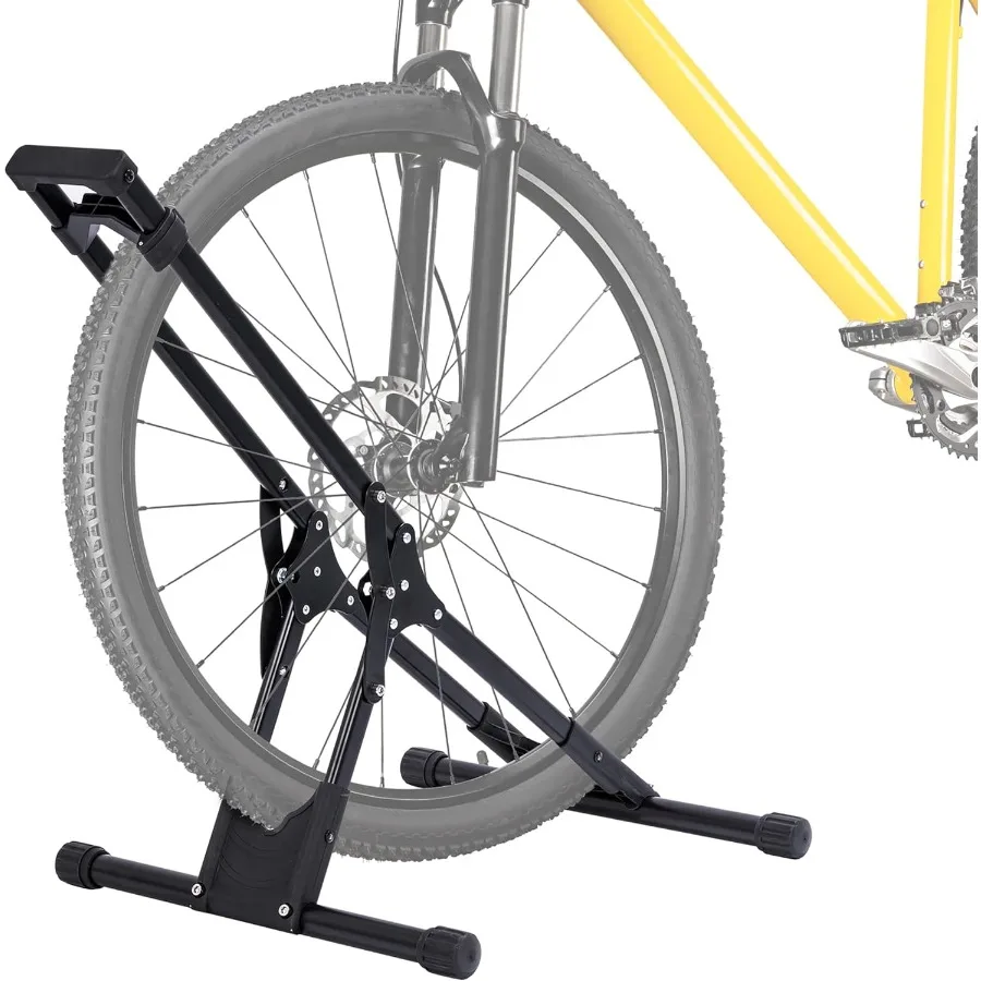 

Adjustable Bicycle Storage Stand Bike Floor Parking Rack Bike Holder Fit All Mountain Road Bikes Steady Wheel Holder Indoor Out