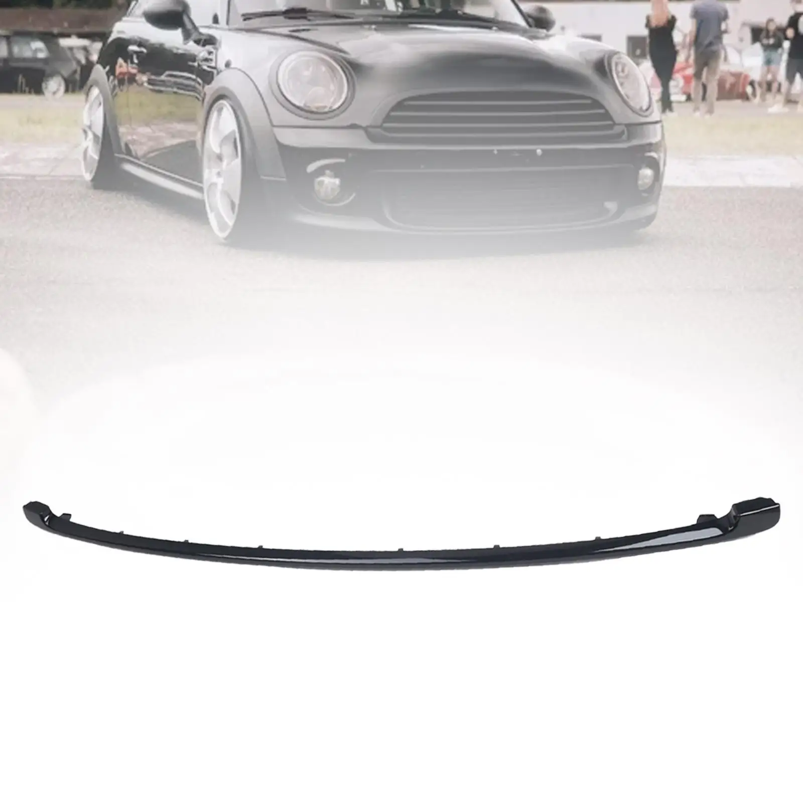 Immagine 5: Striscia per griglia per modanatura del cofano inferiore 51112751624 Robusta striscia decorativa comoda per Mini Cooper R55 2007-2015 R59 2007-2015
