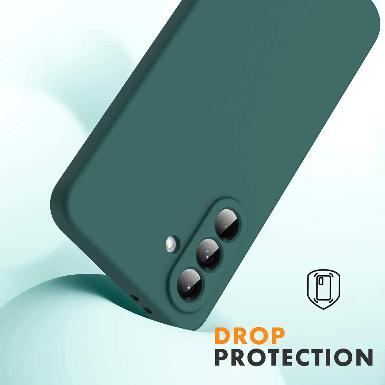 Original Liquid Silicone Case For Samsung Galaxy A56 A55 A35 A34 A54 A15 A53 A73 A23 A32 A52 A16 A26 A36 4G 5G Full Cover Soft - náhled 6