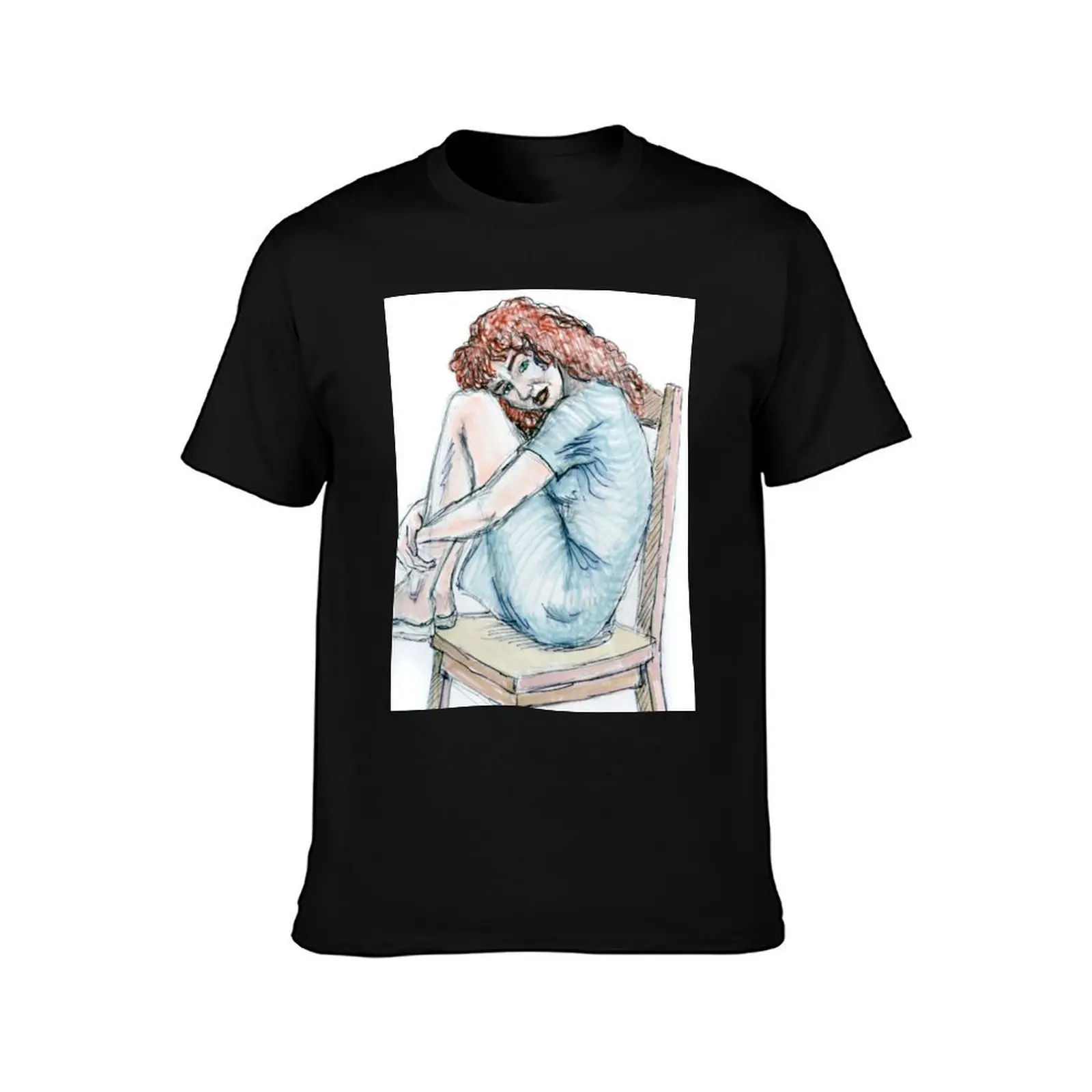 romantic girl T-Shirt Big Size Short Sleeve Casual Top T-Shirt