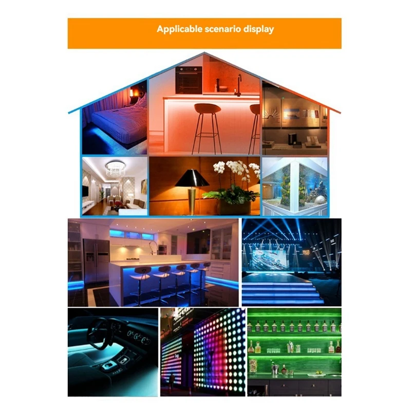 And-SP637E SPI DC5-24V Doppio controller con supporto telecomando And-RC2 Telecomando touch 2.4G