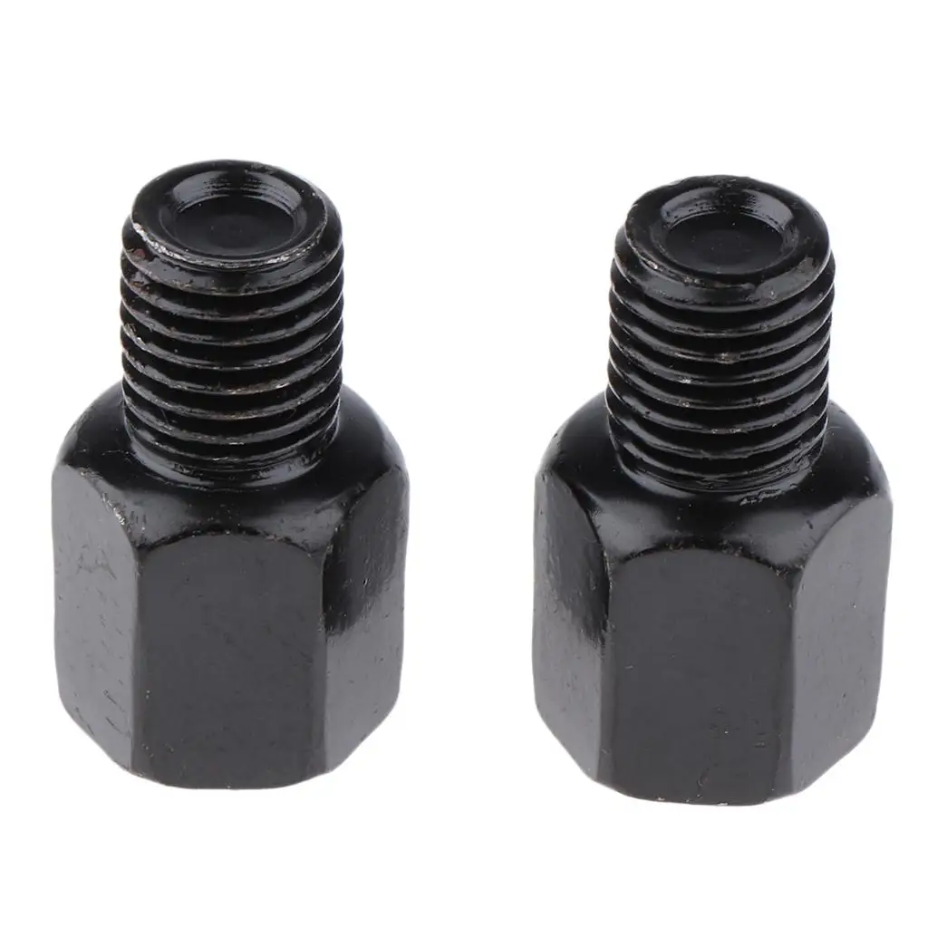 

Боковое зеркало заднего вида для скутера, мотоцикла, RH 8 мм - адаптер RH10 мм, черный